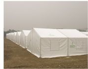 6m Width White Military Army Tent Waterproof Pvc Cover With Screen Windows